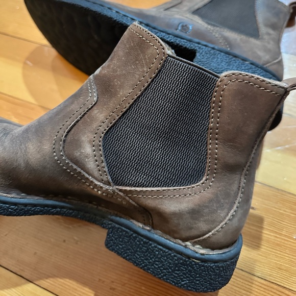 COPY - Genuine Leather Born Boots - Broken In Distressed Brown - Picture 4 of 8